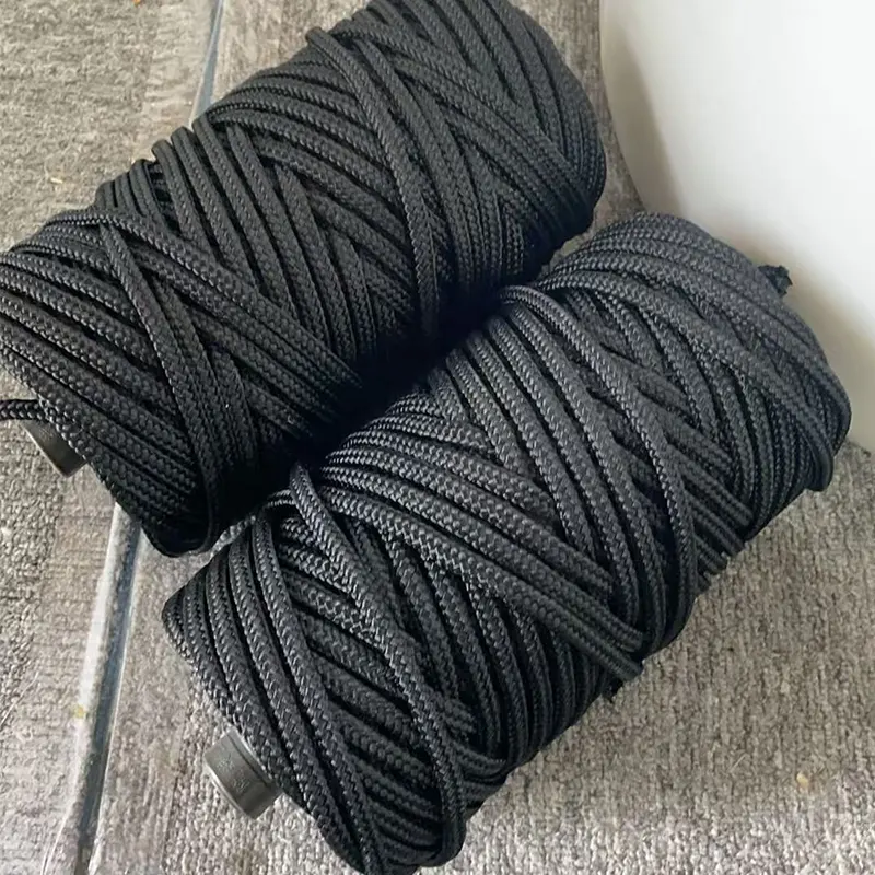 Hoe kan 6 mm zwart nylon touw betrouwbare kracht en flexibiliteit bieden voor buitentoepassingen?